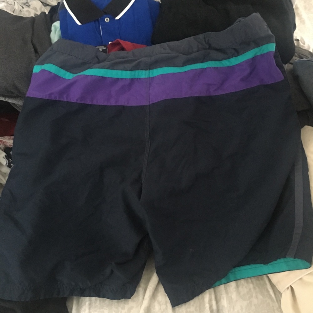 Speedo brand swim trunks